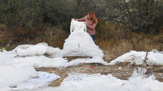 Sivas'ta dere yakınındaki arazide şaşırtan görüntü! Geçen haftalarda buradaydık ama böyle bir durumla karşılaşmamıştık