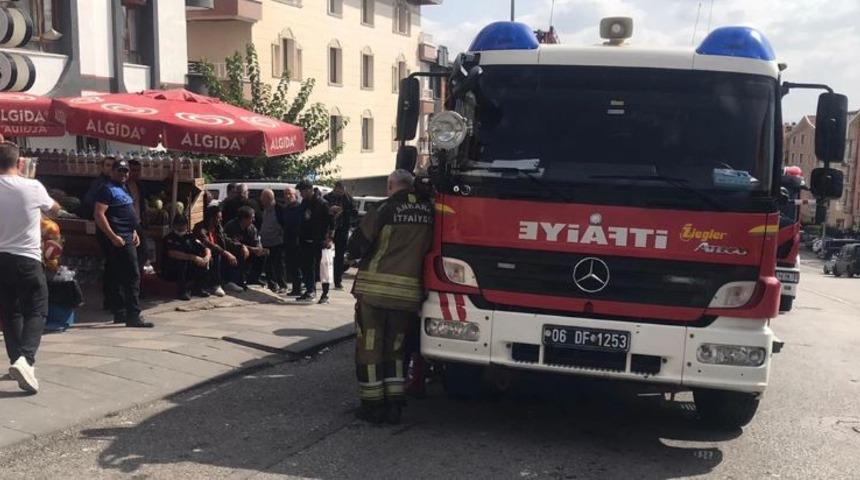Ankara'daki yangından kahreden haber! İtfaiye eri hayatını kaybetti