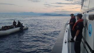 Fethiye açıklarında 33 düzensiz göçmen yakalandı