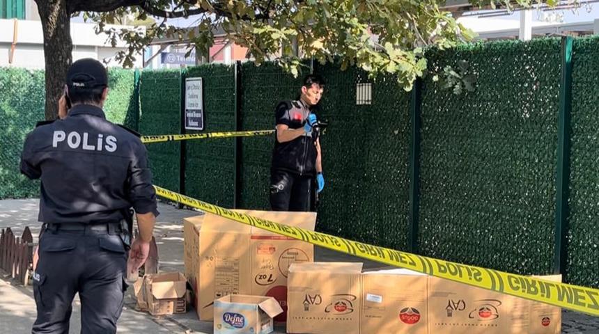 Terminalde sır ölüm! Kartonların üzerinde... Temizlik görevlisi fark etti