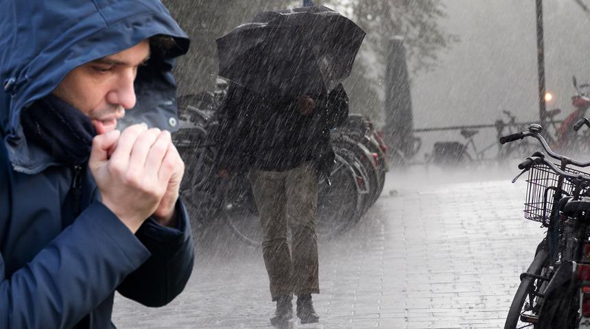 Vatandaşlar dikkat! Hava birden soğuyacak, birçok il için kuvvetli yağış uyarısı: Tarih verildi