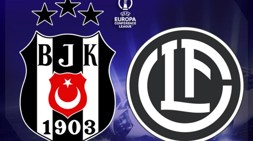 BEŞİKTAŞ LUGANO MAÇ SONUCU! UEFA Avrupa Konferans Ligi Beşiktaş Lugano maçı ne zaman, saat kaçta, hangi kanalda? İlk 11'ler