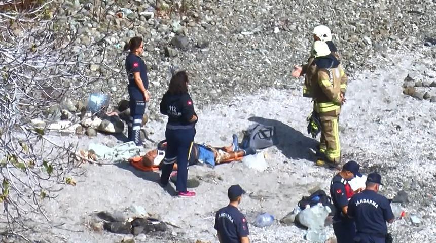 Yer: İstanbul! Su almak isterken metrelerce aşağıya yuvarlandı, bacakları kırıldı: Hayatta kalmak için 5 gün boyunca sadece bunu yaptı
