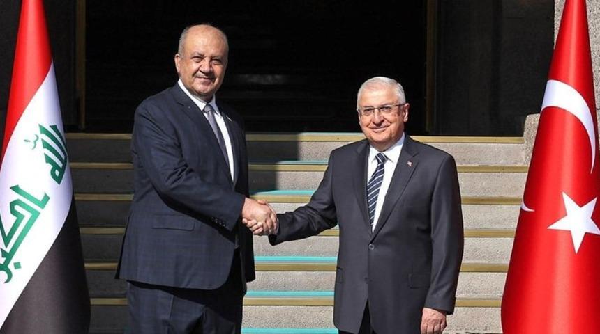 Ankara'da kritik görüşme! Milli Savunma Bakanı Güler Iraklı mevkidaşı Abbas'ı kabul etti