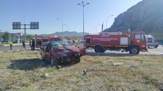 Konya'da feci kaza! Hafif ticari araç ile otomobil çarpıştı: 6 yaralı
