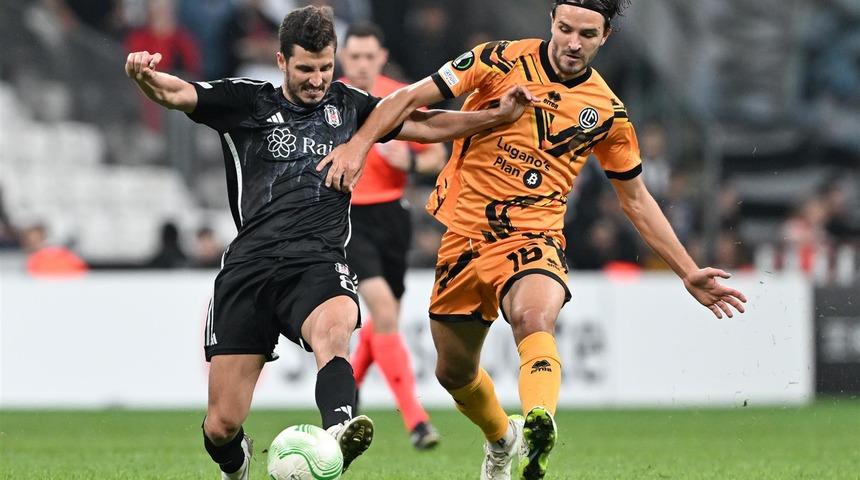 MAÇ SONUCU: Beşiktaş, 2-0 öne geçtiği maçta 3-2 yenildi! 80. dakikadan sonra her şey değişti, Lugano kazandı...