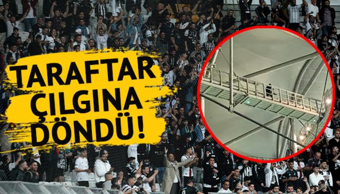 Beşiktaş taraftarı çıldırdı! Lugano yenilgisinin ardından stadyumun çatısına çıktı! Yönetim acilen toplandı…Beşiktaş