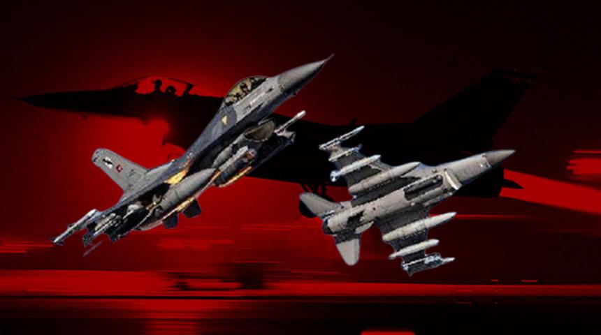 SON DAKİKA | Suriye'nin kuzeyine hava harekatı! 30 hedef imha edildi