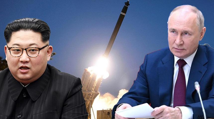 Dünya bunu konuşuyor... ABD basınından bomba iddia! "Kuzey Kore ile Rusya arasında silah sevkiyatı başladı"