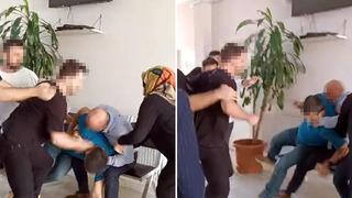 Korku dolu anlar! Hasta ve yakınları, tartıştıkları 3 doktora tekme-tokat saldırdı