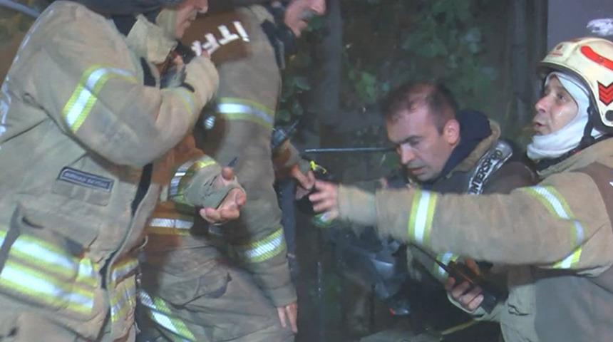 Şişli'de yangın! 1 kişi hastaneye kaldırıldı