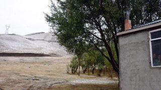 Palandöken'e mevsimin ilk karı yağdı