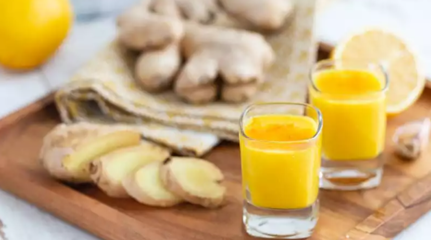 Adeta bağışıklık iksiri! Bu kışı sapasağlam geçirmenizi sağlayacak zencefil shot tarifi