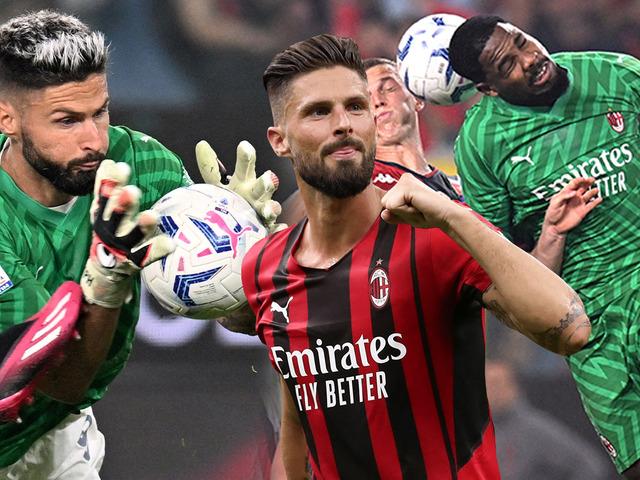Yılların golcüsüydü, kaleci oldu! Milan'dan maç sonu beklenmedik hamle, Olivier Giroud'nun mevkisini değiştirdi