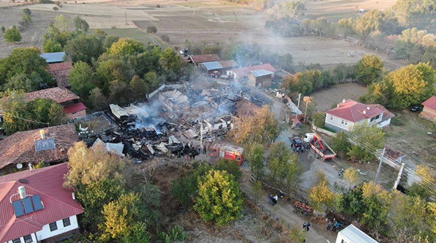 Kastamonu'da yangın bölgesi havadan görüntülendi! 'Facianın eşiğinden dönülmüş'