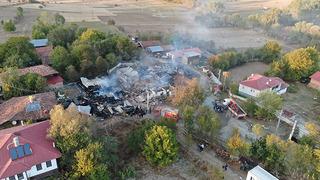 Kastamonu'da yangın bölgesi havadan görüntülendi! 'Facianın eşiğinden dönülmüş'
