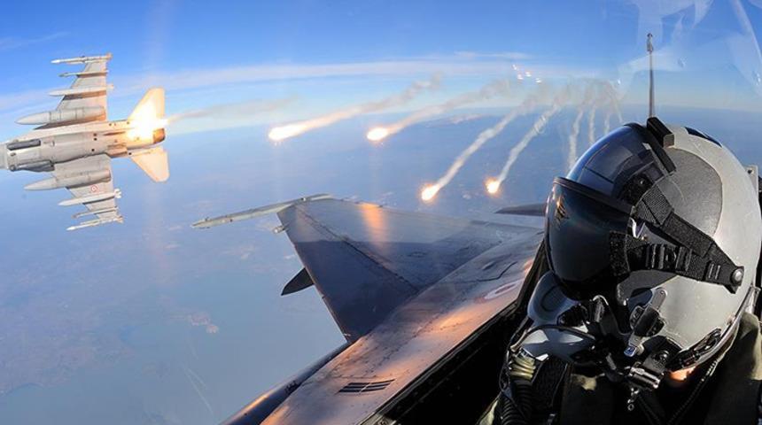 Suriye'nin kuzeyine hava harekatı! 'Terörist hedeflerini yok etmeye devam'