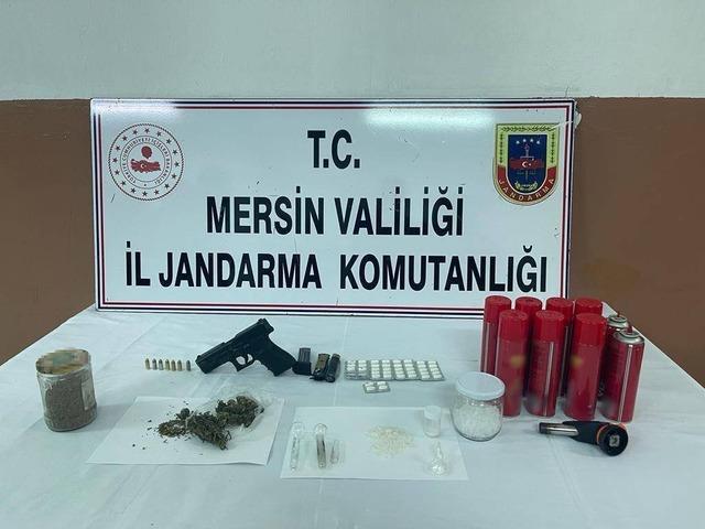 Mersin’de uyuşturucu operasyonu: 4 gözaltı