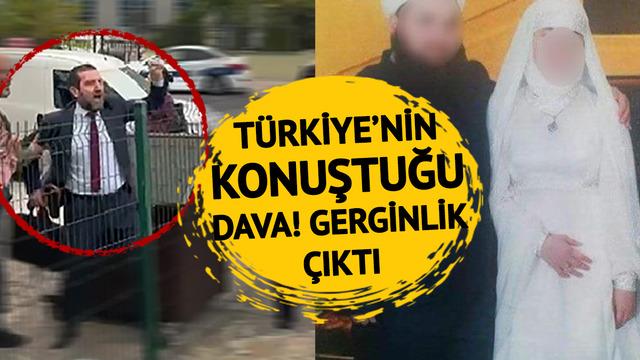 Türkiye'nin konuştuğu davada gerginlik çıktı! Mahkeme önünde ilginç sözler: 'Çocuğumu 6 yaşında kursa verdik, sonra gelinlik giydirdik'