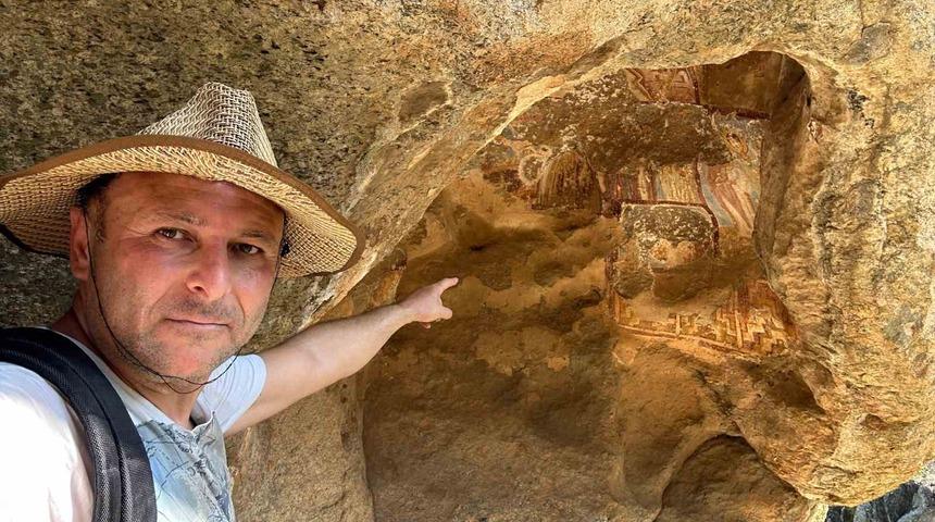 Yaklaşık 1500 yıldır ayakta olan Stylos Manastırı zamana direniyor