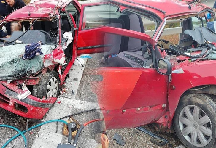 Sinop'ta katliam gibi kaza! Araç hurda yığınına döndü: 4 ölü