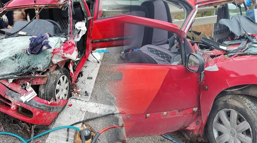 Sinop'ta katliam gibi kaza! Araç hurda yığınına döndü: 4 ölü