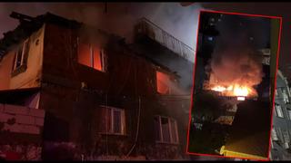 Ataşehir'de korkutan yangın! Vatandaşlar seferber oldu...