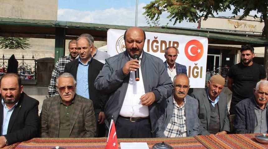 Iğdır’da Sivil Toplum Kuruluşları, İsrail’in Gazze katliamlarını protesto etti