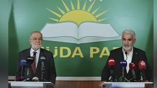 HÜDA PAR ve Saadet Partisi'nden Filistin için ortak miting kararı!