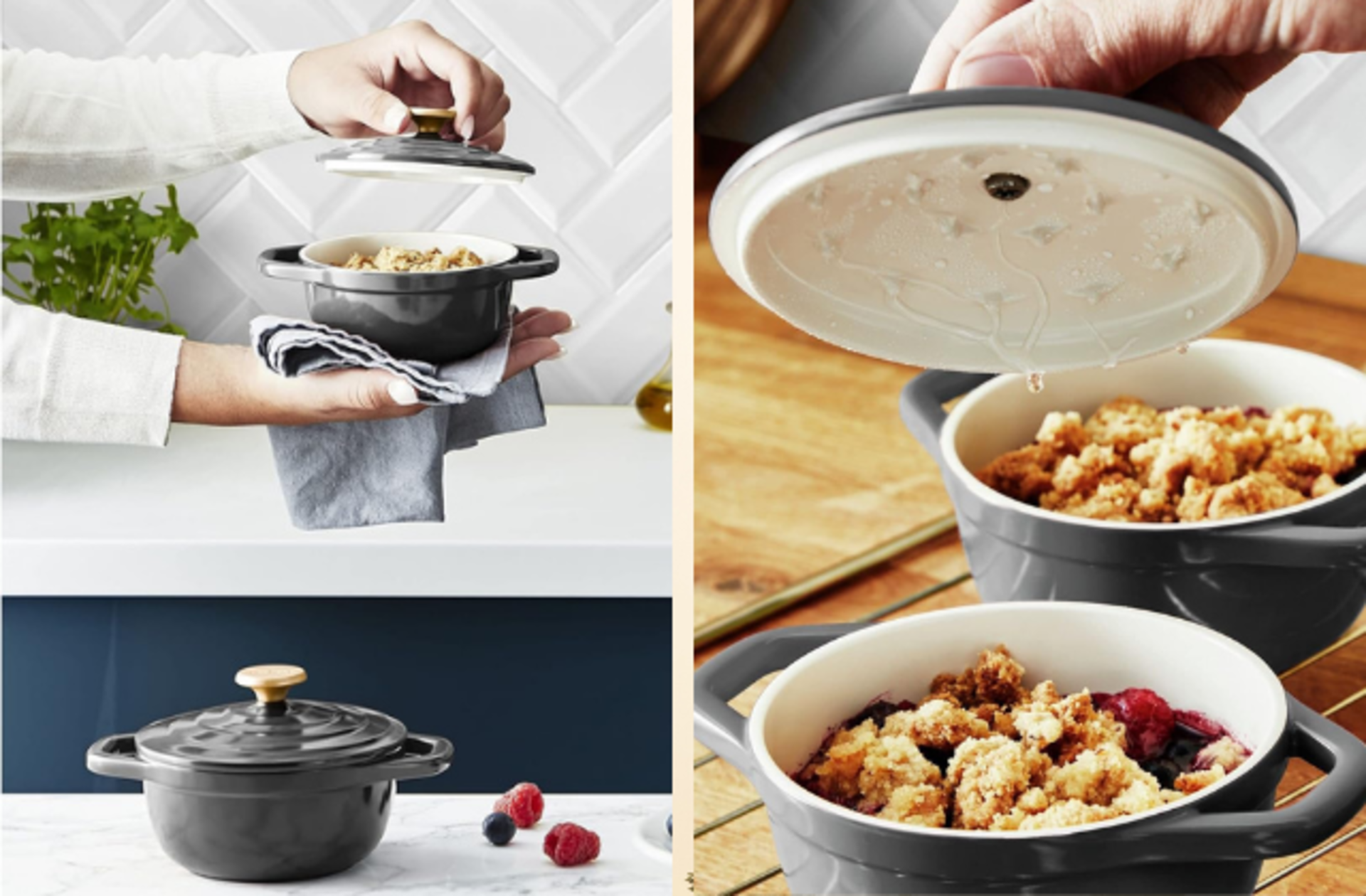 Aperitif yemekler yaparken kullanabileceğiniz mini boy en iyi tencereler