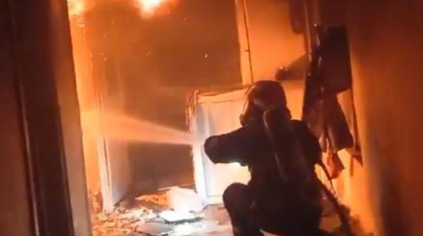 Şanlıurfa'da evde yangın çıktı! 5 kişi hastanelik oldu