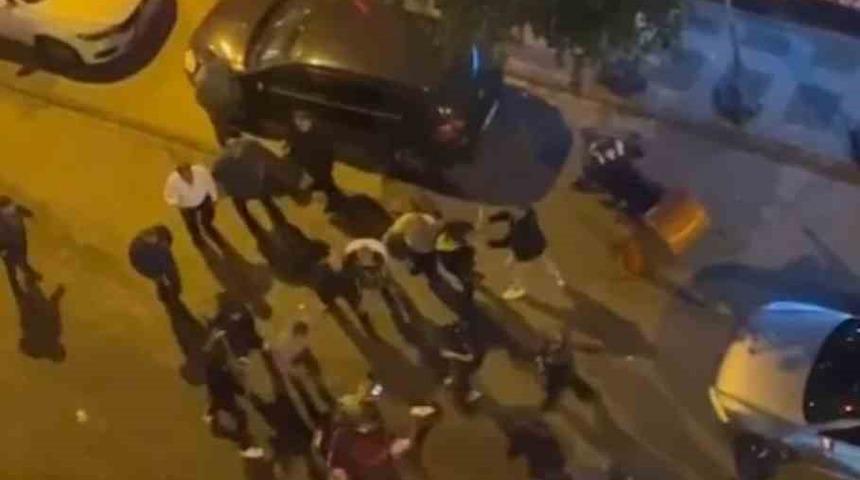 Ümraniye’de meydan muharebesi gibi kavga