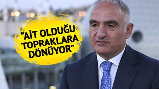 SON DAKİKA | Bakan Ersoy 'Birkaç saat içinde teslim alınacak' diyerek duyurdu! 37 parça eserimiz ait olduğu topraklara dönüyor