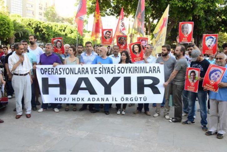 Adana'da HDP'den barış eylemi
