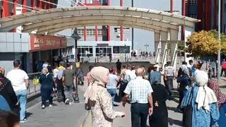 Tıp fakültesinde panik anları: Ekiplere haber verildi! Güvenlik kamerası görüntülerini izleyince...