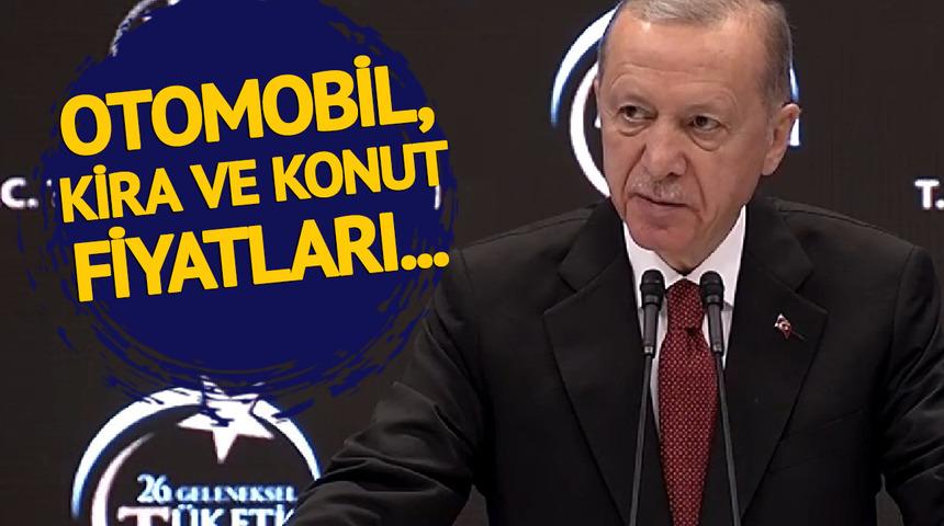 Son dakika | Cumhurbaşkanı Erdoğan 'Onlara kesinlikle nefes aldırmayacağız' diyerek sert konuştu! Konut, kira ve otomobil fiyatları mesajı