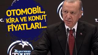 Son dakika | Cumhurbaşkanı Erdoğan 'Onlara kesinlikle nefes aldırmayacağız' diyerek sert konuştu! Konut, kira ve otomobil fiyatları mesajı