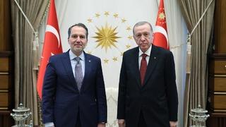 Cumhurbaşkanı Erdoğan, Fatih Erbakan ile görüştü