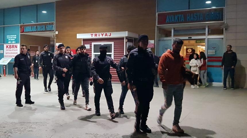 Bursa'da 20 düzensiz göçmen yakalandı