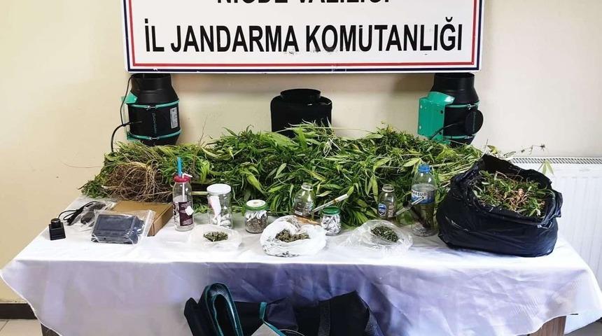 Niğde’de jandarmadan uyuşturucu operasyonu: 1 gözaltı