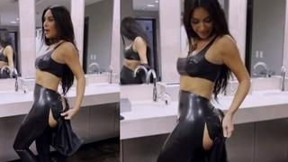 Kim Kardashian'ın pantolonu patladı! Eğilemiyorum dedi bakın nasıl kapattılar