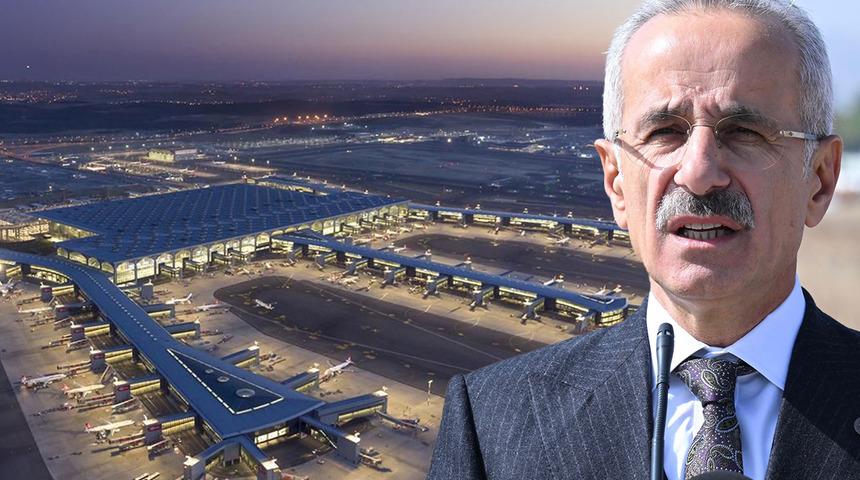 Avrupa'nın zirvesine çıktı! İstanbul Havalimanı'nda çarpıcı rakamlar... Bakan Uraloğlu: 'Üst düzey havacılık hizmeti sunuyoruz'