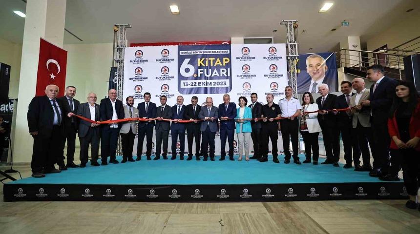 Denizli’nin dev kitap fuarı 6. kez kapılarını açtı