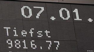 DAX 10 bin puanın altına indi