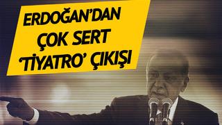 Son dakika | Erdoğan'dan çok sert 'tiyatro' çıkışı! Türkiye için olağanüstü bir tehdit dedi, Biden'a seslendi: 'Nasıl böyle bir şey yaparsın?'