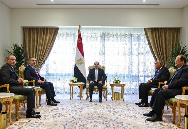 Hakan Fidan'dan Mısır'da peş peşe kritik temaslar! Mısır Cumhurbaşkanı Sisi  ile de görüştü… - Son Dakika Haberler