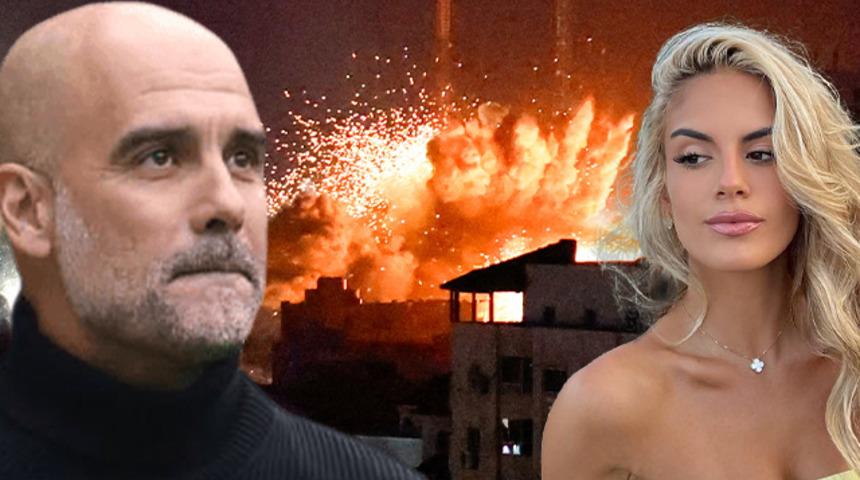 Pep Guardiola'nın kızından Filistin'e destek! 'Kaç insanın ölmesi gerekiyor!'