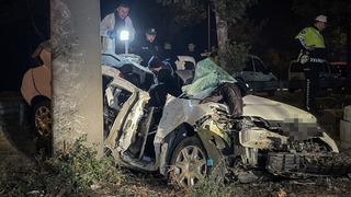 Doğum gününü kutlamışlardı! Korkunç kaza: 3 ölü, 1 yaralı