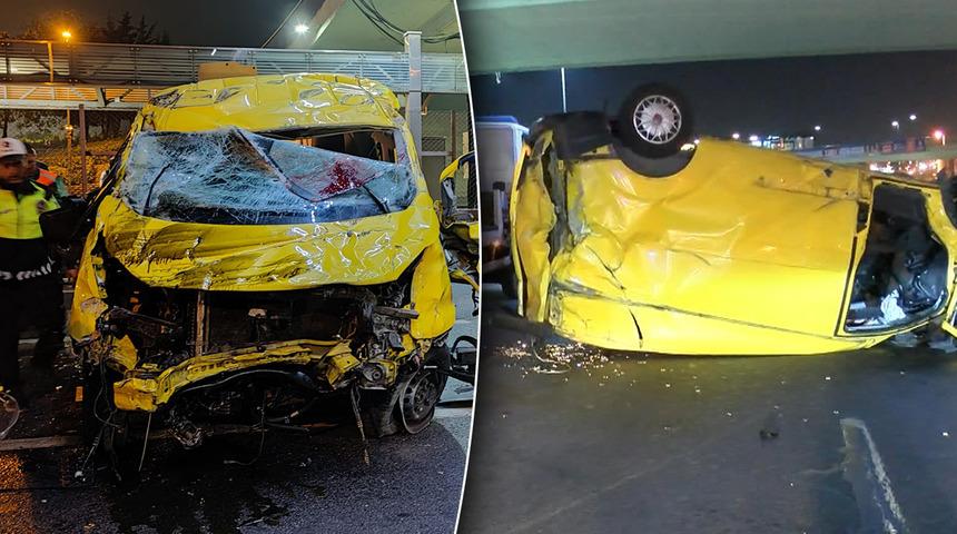 Sabaha karşı feci kaza: 60 metre takla attı! Nedeni şaşırtmadı