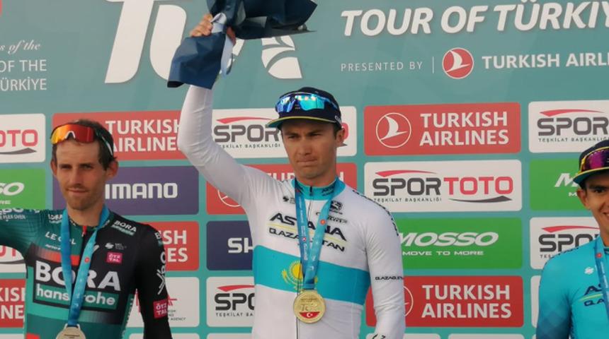 Cumhurbaşkanlığı Bisiklet Turu'nda şampiyon Lutsenko oldu!